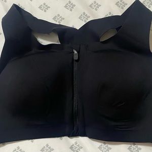 Lululemon Enlite Front-Zip Bra High Support Sports Bra size 36C in Black